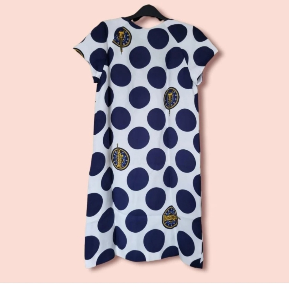 Kenzo shift dress spotty/eiffel tower/statue liberty. Sz 38 uk 10BNWT see desc - Picture 2 of 8